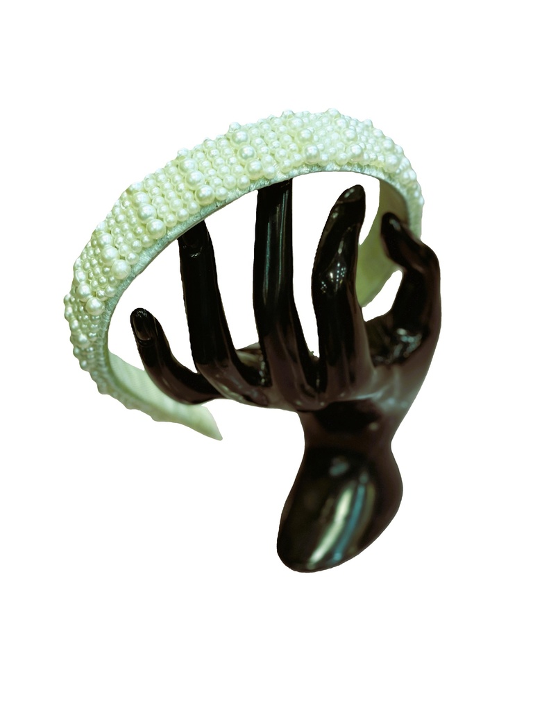 Baroque Court Style Embroidered Wide-Brimmed Headband