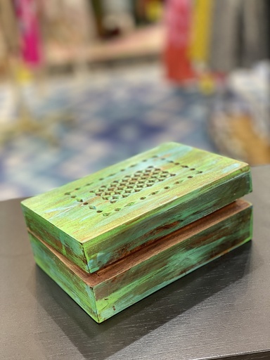 Hand carved box by Studio Inaara (copy)