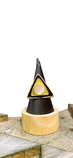 Triangular Adjustable Ring