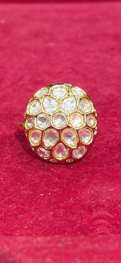 Gold plated floral ring (copy)