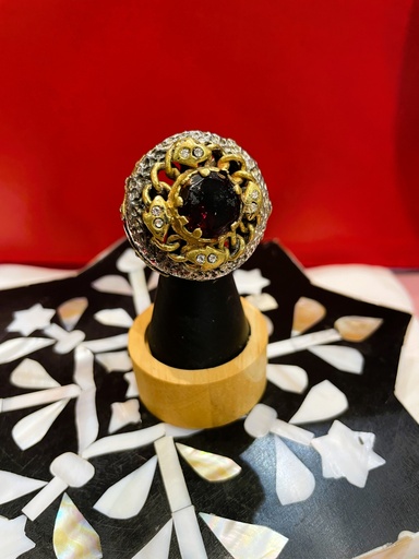 Lazurite oval adjustable ring (copy)