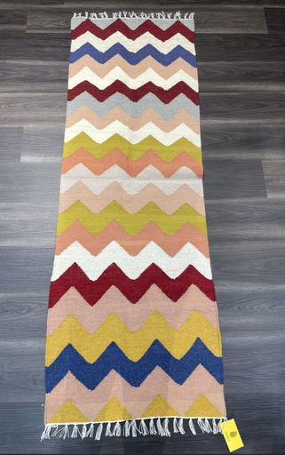 Runner Handwoven Dhurrie-(61x183 cm)