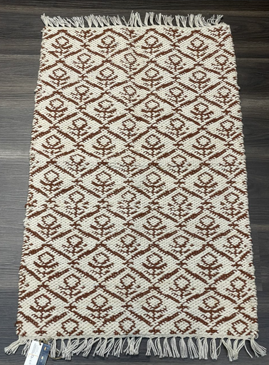Doormat Handwoven Dhurrie-(63x97 cm)