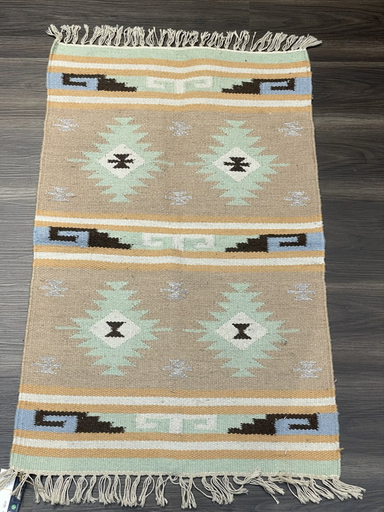 Doormat Handwoven Dhurrie-(61x97 cm)