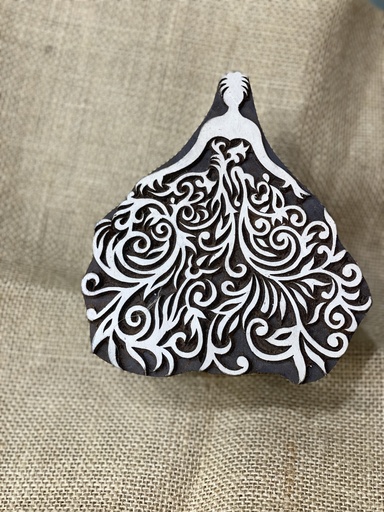 Block Print Stamp- A woman