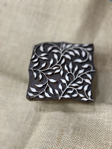 Block Print Stamp-Bunch of Leaves