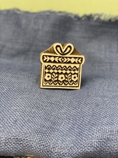 Block Print Stamp-Gift box
