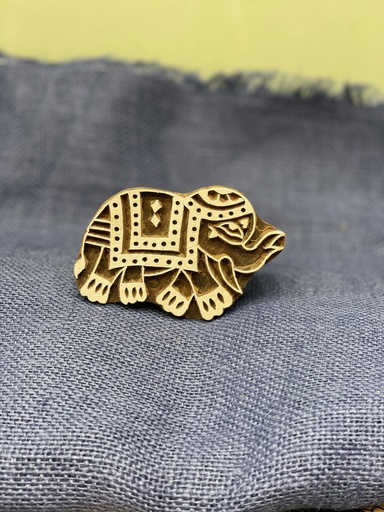 Block Print Stamp-Elephant