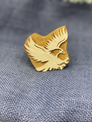 Block Print Stamp-Bird of Prey