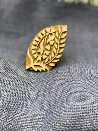 Block Print Stamp-Peacock flower