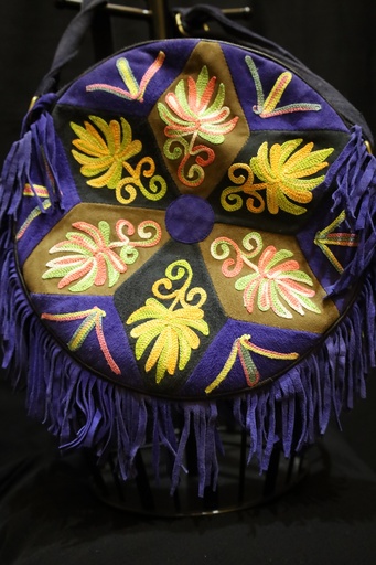 Silk Kartha Tote Bag-Brown (copy)