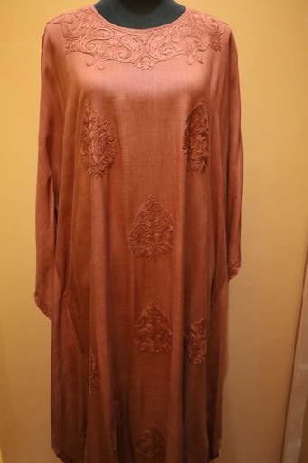 Hand block Print Tunic Dress-Blue M (copy)