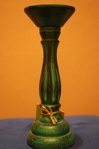 Pure Shesham Wood Candle Holder -Tall