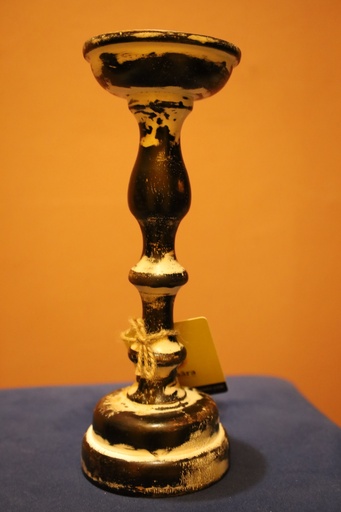 Pure Shesham Wood Candle Holder -Tall