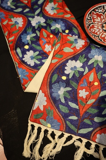Kashmiri Runner Embroidery(28x150cm)