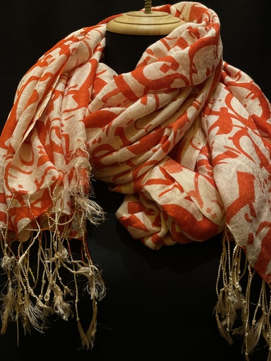 Stole/Scarf-Angora Wool