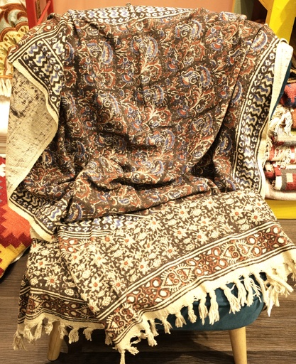 Block Printed Cotton Throw (copy)