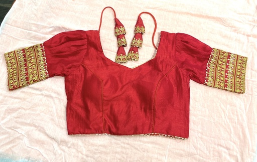 Eka Saree Blouse - Red