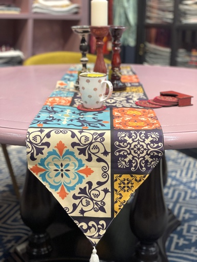 Handblock Printed TableRunner(32.5x206cm) (copy)