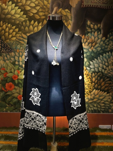 Emb.w/Floral Embossed Kashmiri Shawl (copy)