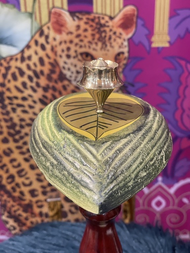 Leaf Incense Stick Burner- Green