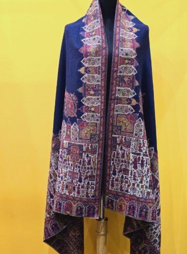 Royal Heritage Emb.Kashmiri Shawl