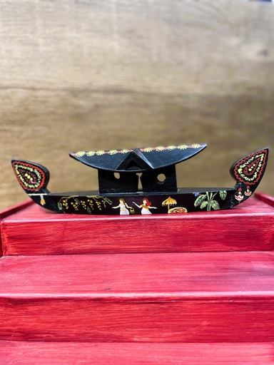 Handcrafted/Painted Wooden Boat Kerala