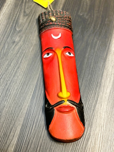 Terracotta Indian Mask-Man