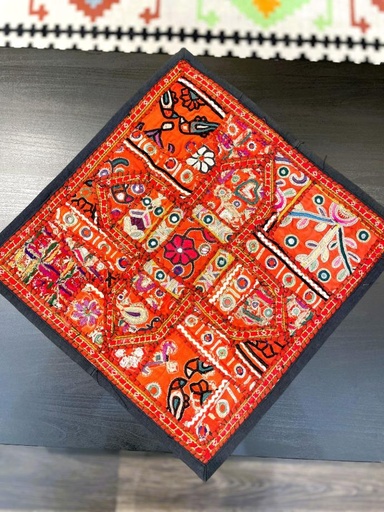 Embroidered Cushion Cover