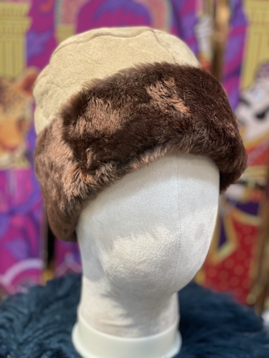 Winter Fur Hat-Red/Brown (copy)