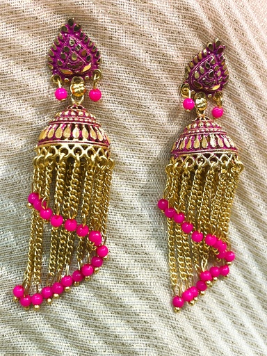 Raw Amethyst Stone Dangling Earrings (copy)