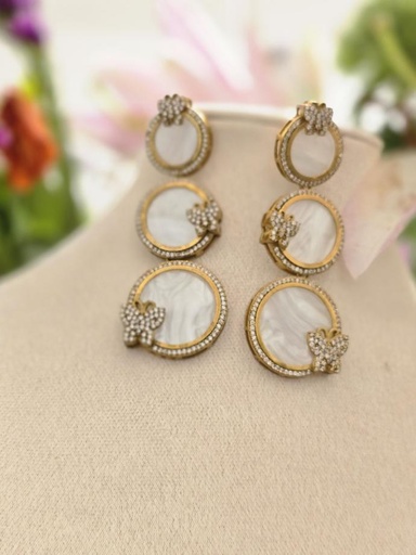 Gold Plated Handcrafted Earrings (copy)
