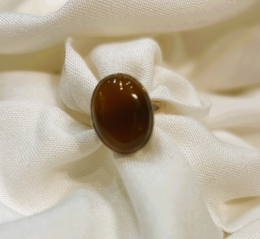 Aqeeq Stone Silver Ring (copy)