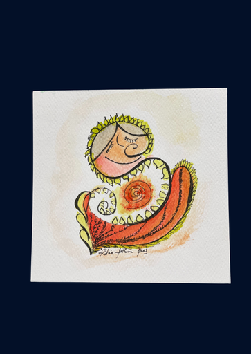 The Woman in the Mist (Unframed) (copy)