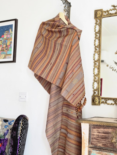 Fine Wool Kutchi Stole