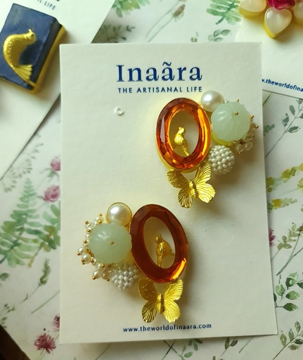 Handcrafted Floral Stud Earrings (copy)