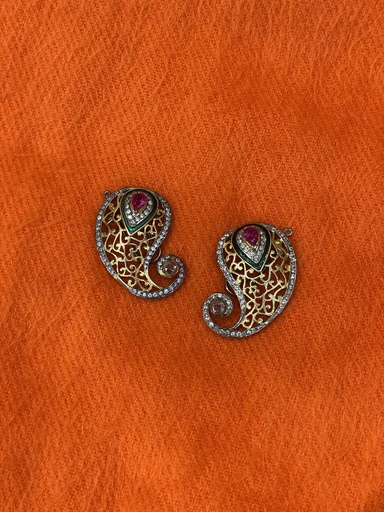 Statement Stud Polki & Kundan Earrings (copy)