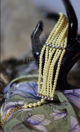Multi-Strand Pearl Kundan Bracelet (copy)