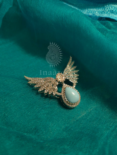 Handcrafted Angel-Themed Brooch