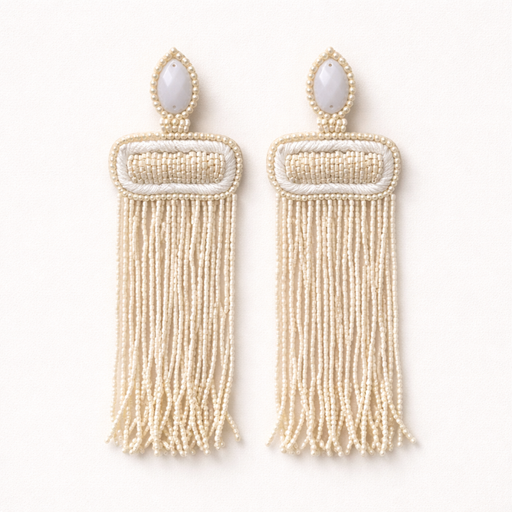 Handcrafted Beaded Evil Eye Earrings (copy)