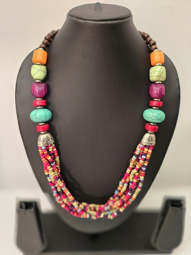 Colorful Bohemian Multi-Strand Necklace (copy)