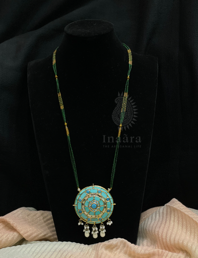 Beaded Tribal Style Tassel Necklace (copy)