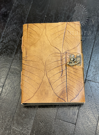 Natural Leaf Handmade Paper Journal