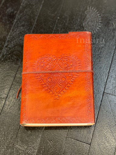 Ornate Heart Handmade Paper Journal