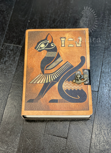 Egyptian Cat Handmade Paper Journal