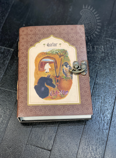 Heritage Qatar Leather Diary