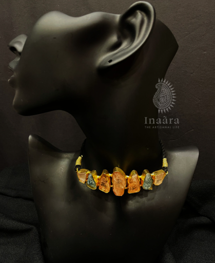 Natural Raw Stone Charm Necklace (copy)