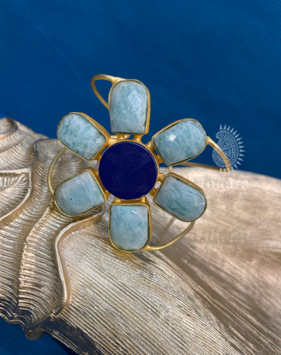 Handcrafted Flower Wrist Cuff