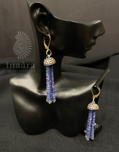 Semi-Precious Natural Stone Earring- Amethyst (copy)