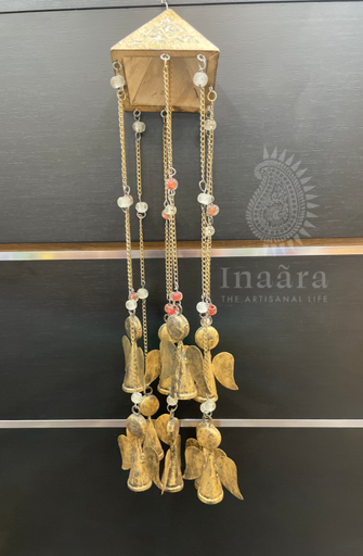 Bells Clay Wind Chimes-Orange (copy)